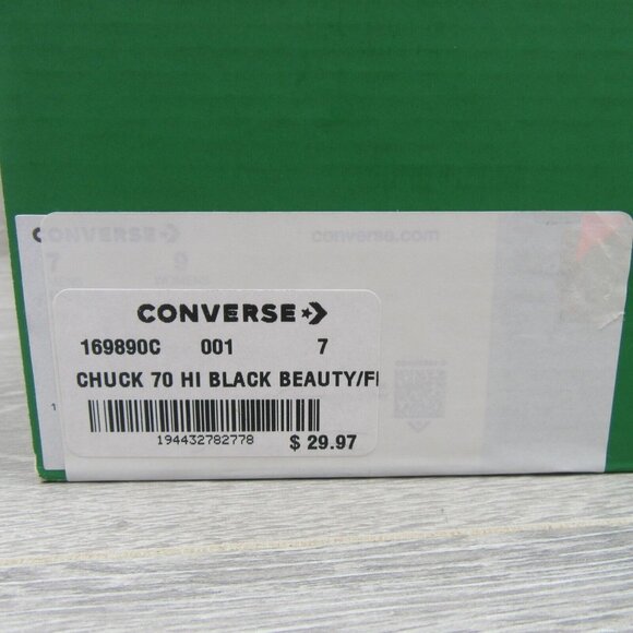 Converse Chuck 70 HI Top Denim Tears Men's Size 7 / Women's Size 9 Sneakers NEW - Picture 15 of 15